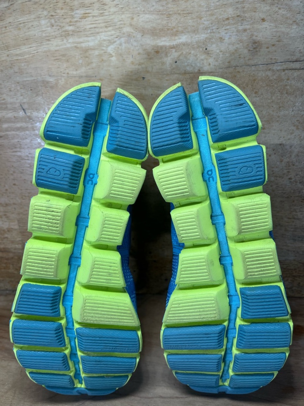 On Cloud X REFLECTIVE LIGHTWEIGHT Womens Size 6.5 Running Shoes Sneakers Blue - Picture 8 of 12